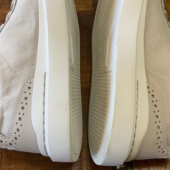 Cole Haan GrandPro Rally T-Toe Sneaker Casual Light Grey Mens Size 8 1/2 C36747 - Picture 5 of 12